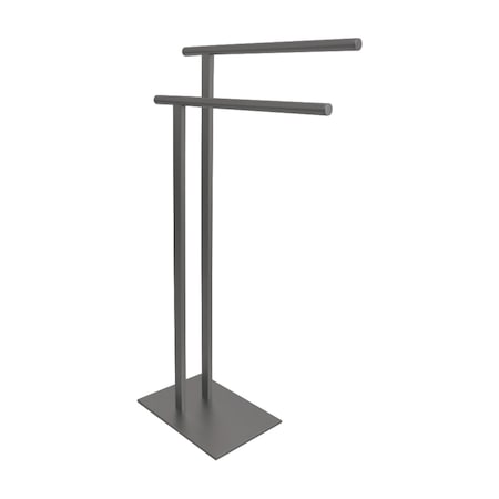 Kingston Brass SCC6035 Freestanding Double Towel Rack, Oil Rubbed Bronze SCC6035